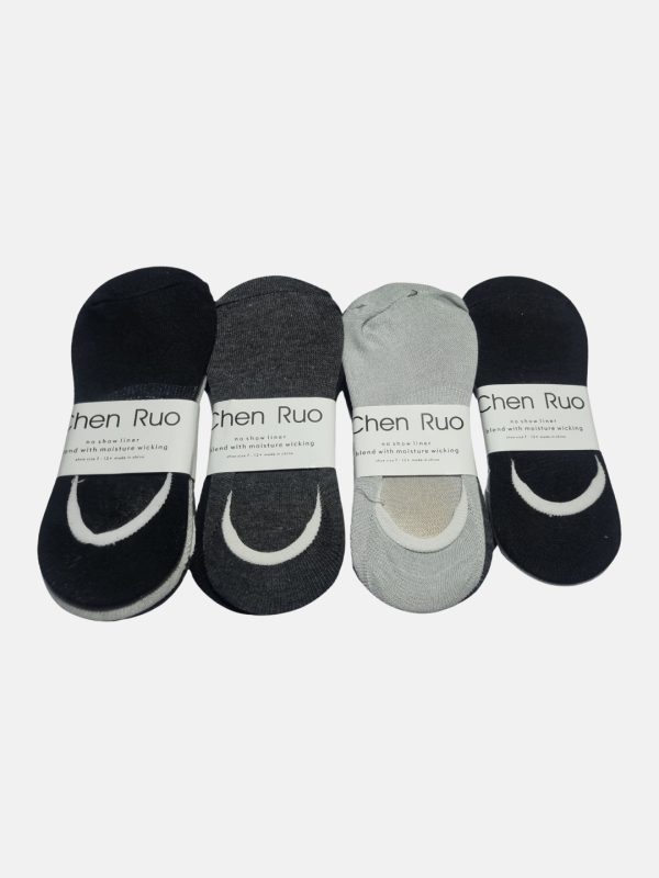 Mens Ankle Length Socks for Men, Comfortable Breathable Casual Socks, Pack of 5 Pairs