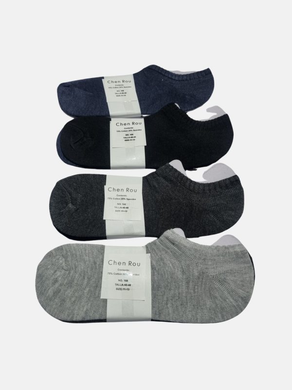 Mens Ankle Length Socks for Men, Comfortable Breathable Casual Socks, Pack of 5 Pairs