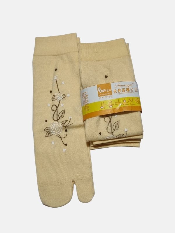 Womens Crew Socks Pack of 4 - Flexible Fit Soft Feel Long Lasting Daily Use