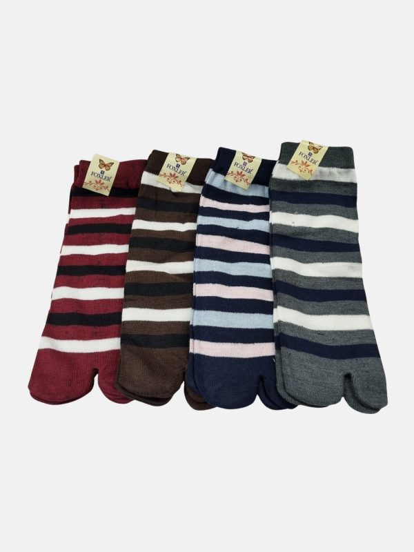 Womens Crew Length Socks Pack of 5 - Lightweight Soft Comfortable Daily Wear Socks