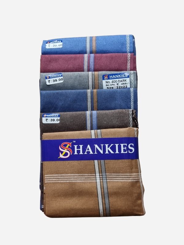 Mens Cotton Handkerchief - Pack of 12 Soft & Durable Hankies