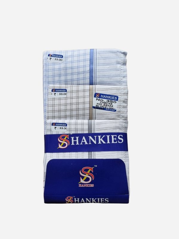 Cotton Handkerchief for Mens Soft Skin-Friendly Lightweight & Absorbent (Pack of 12)